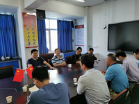 市衛(wèi)健委黨組成員、副主任郭麗瑞一行 蒞臨我院調(diào)研主題教育工作