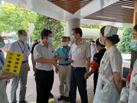 市委常委、宣傳部部長(zhǎng)劉偉澤來(lái)我院督導(dǎo)檢查全國(guó)文明城市創(chuàng)建工作