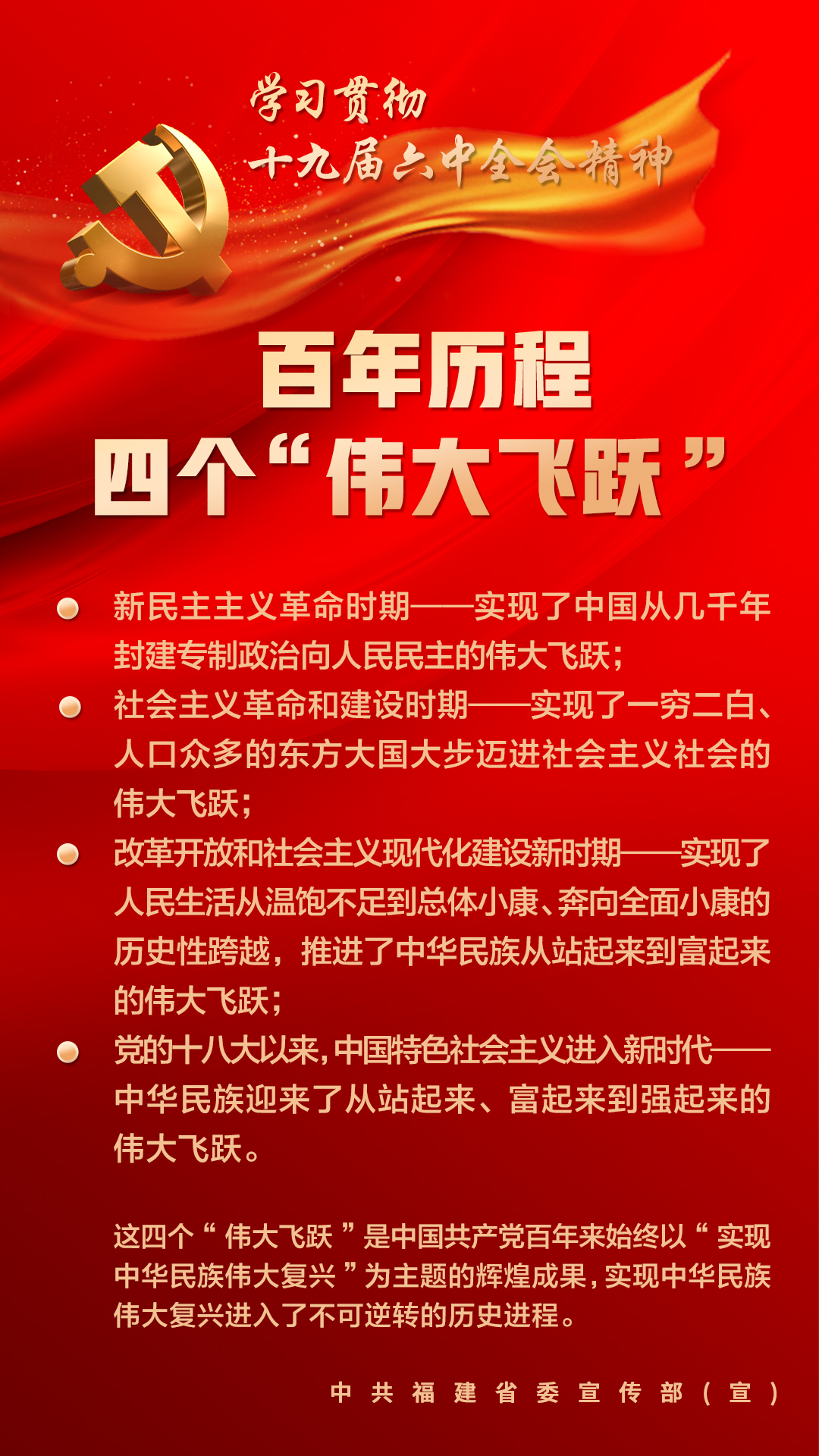 學(xué)習(xí)貫徹十九屆六中全會(huì)精神