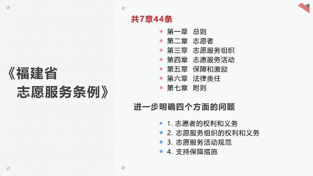 《福建省級(jí)志愿服務(wù)條例》
